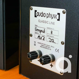 Audio Physic Classic Compact Piano Black Glass Finish Speakers (NOS)