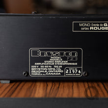 Load image into Gallery viewer, Bryston B2 Stereo Amp

