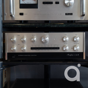 Accuphase c-200S Stereo Control Center + P-300S Stereo Power Amplifier (UPGRADED) 5-way Binding post + IEC Plug