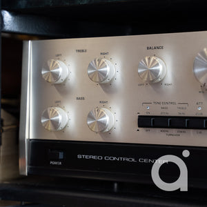 Accuphase c-200S Stereo Control Center + P-300S Stereo Power Amplifier (UPGRADED) 5-way Binding post + IEC Plug