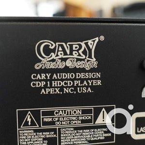 CARY Audio CDP 1 HDCD Player