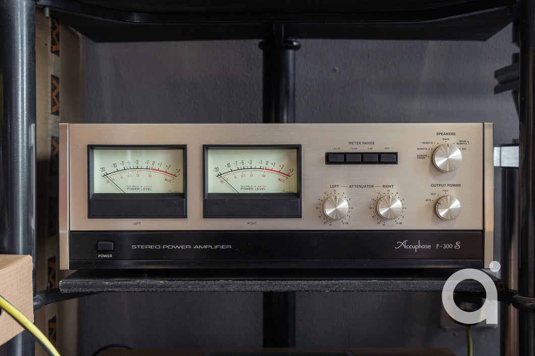 Accuphase P-300S Stereo Power Amplifier (UPGRADED) 5-way Binding post + IEC Plug